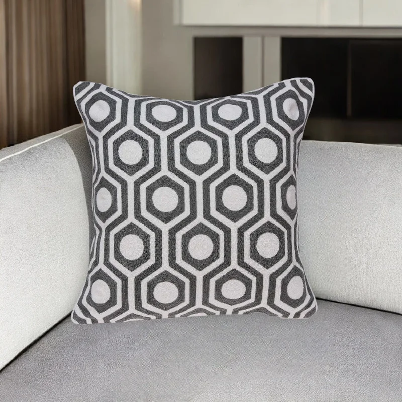 Lumbar Support Pillows for Car SeatsBolster Pillows for Sofa Decoration20" X 7" X 20" Cool Gray And White Pillow Cover With Poly Insert Lumbar Support Pillows for Car SeatsBolster Pillows for Sofa Decoration20" X 7" X 20" Cool Gray And White Pillow Cover With Poly Insert