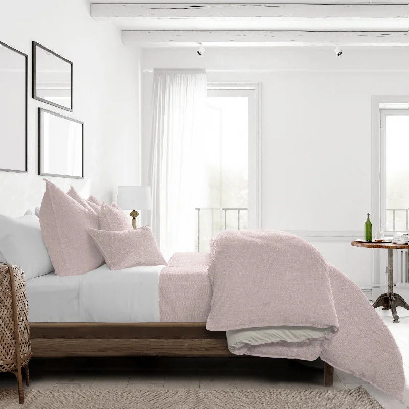 Cotton - filled comforters for a breathable and natural sleep experienceSutton Blush Comforter and Pillow Sham(s) Set Cotton - filled comforters for a breathable and natural sleep experienceSutton Blush Comforter and Pillow Sham(s) Set