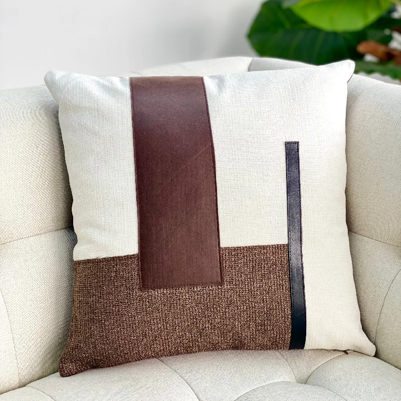 Back Support Pillows for Office ChairsVelvet Pillows for a Touch of EleganceLined Brown Patch Pillow Back Support Pillows for Office ChairsVelvet Pillows for a Touch of EleganceLined Brown Patch Pillow