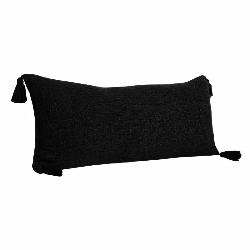 Lumbar Support Pillows for Car SeatsSilk Pillows for Smooth Skin and Hair14" X 36" Jet Black 100% Cotton Zippered Pillow Lumbar Support Pillows for Car SeatsSilk Pillows for Smooth Skin and Hair14" X 36" Jet Black 100% Cotton Zippered Pillow