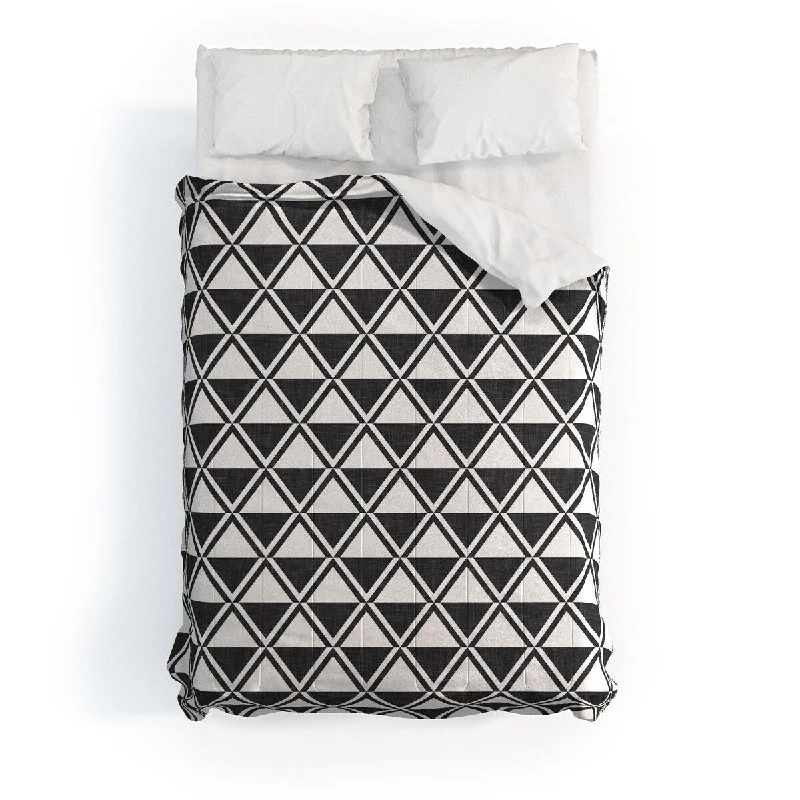Microfiber - filled comforters that are lightweight and easy to care forLittle Arrow Design Co Bodhi Geo Diamonds Black Made To Order Full Comforter Microfiber - filled comforters that are lightweight and easy to care forLittle Arrow Design Co Bodhi Geo Diamonds Black Made To Order Full Comforter