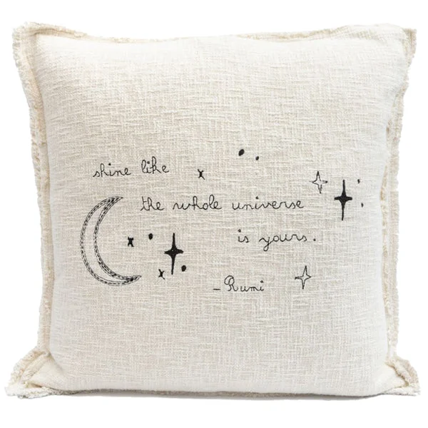 Square Pillows for Modern Home DecorFeather Pillows for a Luxurious SleepPillow collection- Embroidered Shine - Rumi Pillow 24"x24" BEIGE Square Pillows for Modern Home DecorFeather Pillows for a Luxurious SleepPillow collection- Embroidered Shine - Rumi Pillow 24"x24" BEIGE