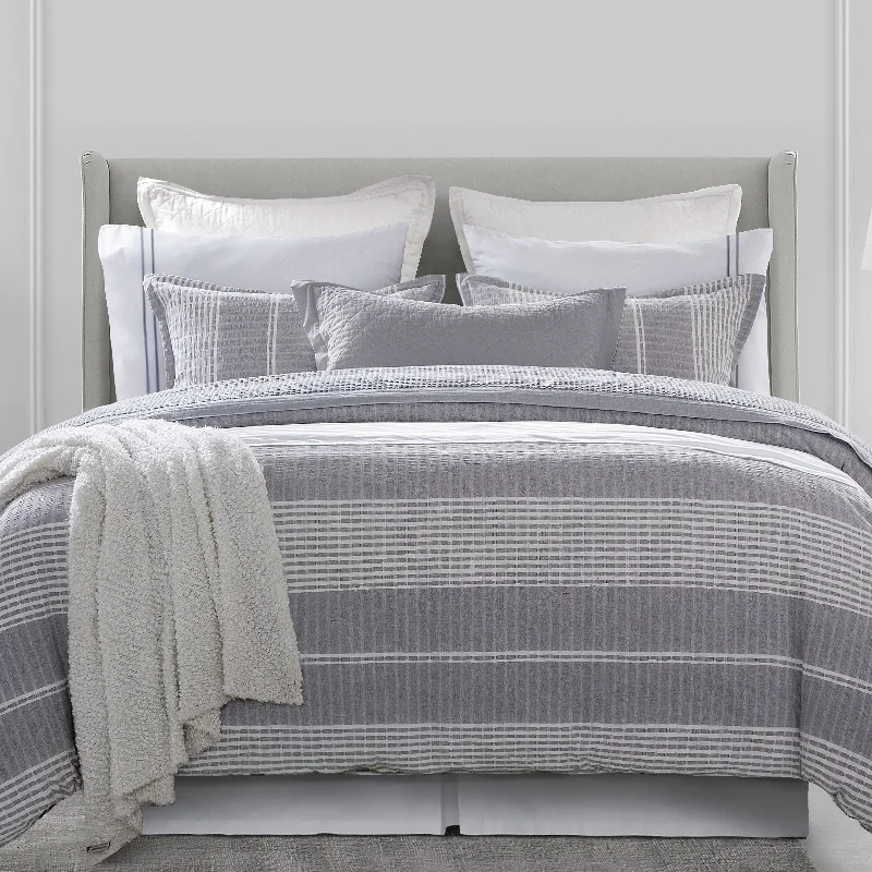 Down - filled comforters for supreme warmth and lightnessHiend Accents Lane Stripe Comforter Set, 3PC Down - filled comforters for supreme warmth and lightnessHiend Accents Lane Stripe Comforter Set, 3PC