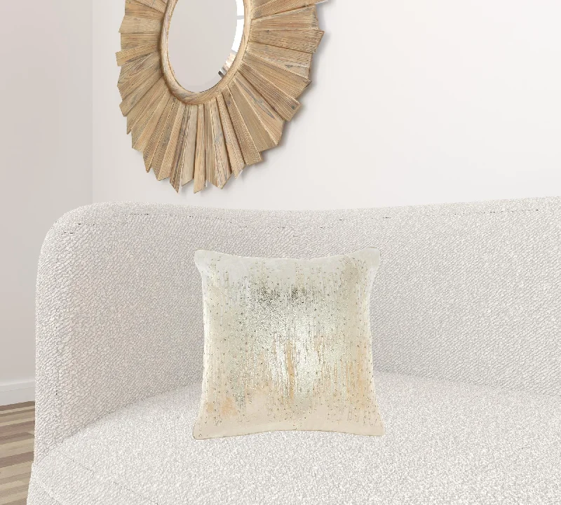 Travel Pillows for Long JourneysAdjustable Pillows for Customized ComfortCream Sequined Ombre Throw Pillow Travel Pillows for Long JourneysAdjustable Pillows for Customized ComfortCream Sequined Ombre Throw Pillow