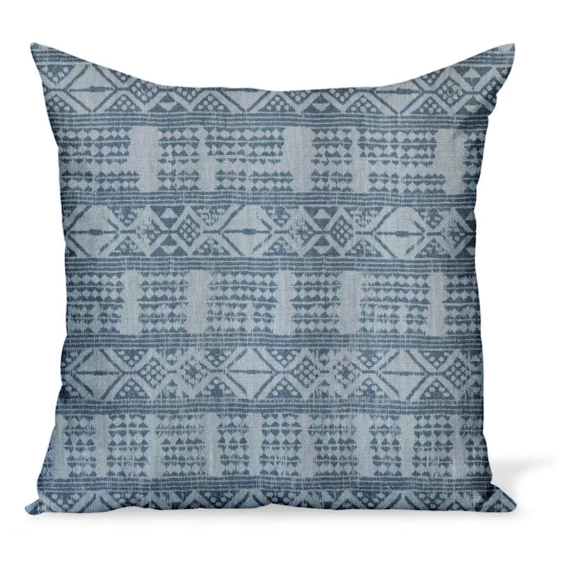 Pregnancy Pillows for Expectant MothersRound Pillows for Boho-Style InteriorsPeter Dunham Textiles Addis in Mist/Blue Pillow Pregnancy Pillows for Expectant MothersRound Pillows for Boho-Style InteriorsPeter Dunham Textiles Addis in Mist/Blue Pillow