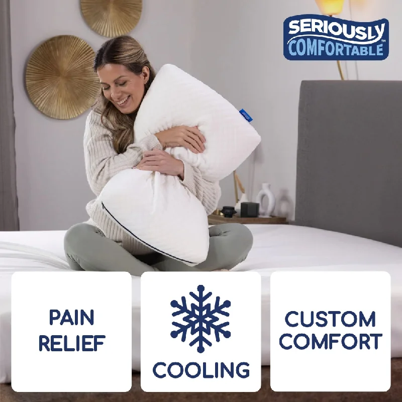 Travel Pillows for Long JourneysAdjustable Pillows for Customized ComfortSeriously Comfortable Cool Revolution Comfort Pillow Travel Pillows for Long JourneysAdjustable Pillows for Customized ComfortSeriously Comfortable Cool Revolution Comfort Pillow