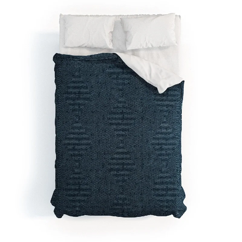 Queen - size comforters for standard queen - sized mattressesLittle Arrow Design Co Hexagon Stripes Navy Made To Order Full Comforter Set Queen - size comforters for standard queen - sized mattressesLittle Arrow Design Co Hexagon Stripes Navy Made To Order Full Comforter Set