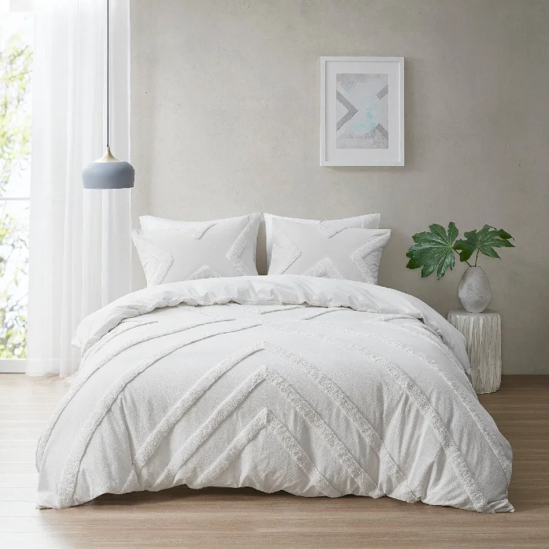 Microfiber - filled comforters that are lightweight and easy to care forUrban Habitat Zane Cotton Chenille Comforter Set Microfiber - filled comforters that are lightweight and easy to care forUrban Habitat Zane Cotton Chenille Comforter Set