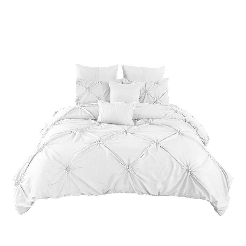 Cotton - filled comforters for a breathable and natural sleep experience8 Piece Queen Polyester Comforter Set with Diamond Tufting