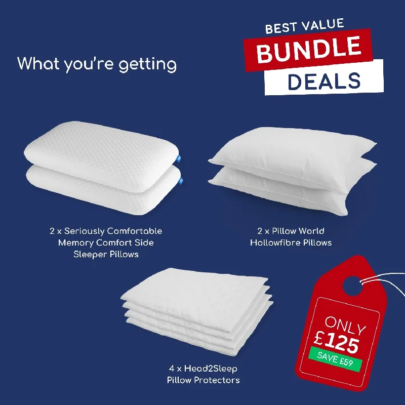 Decorative Pillows for Living Room MakeoverSilk Pillows for Smooth Skin and HairSide Sleeper Bundle - 2 Pairs with Pillow Protectors Decorative Pillows for Living Room MakeoverSilk Pillows for Smooth Skin and HairSide Sleeper Bundle - 2 Pairs with Pillow Protectors