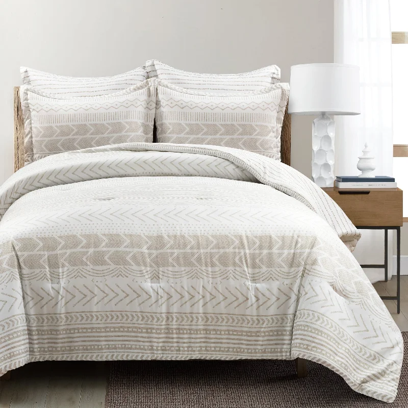 Duck down comforters with a softer feel and good warmth retentionLush Decor Hygge Geo Reversible 5 Piece Comforter Set Duck down comforters with a softer feel and good warmth retentionLush Decor Hygge Geo Reversible 5 Piece Comforter Set