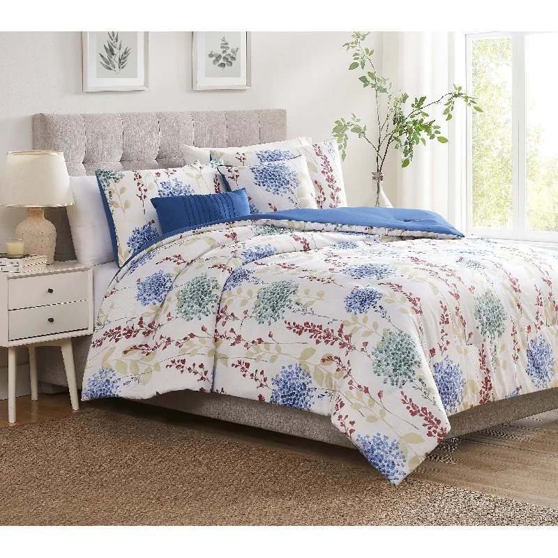 King - size comforters to fit large king - sized beds perfectlyDanika 5-Piece Comforter Set Teal