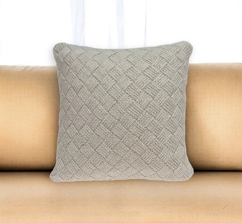 Kids Pillows with Fun DesignsSoft and Fluffy Pillows for Bedroom Comfort20" X 7" X 20" Charming Transitional Beige Accent Pillow Cover With Poly Insert Kids Pillows with Fun DesignsSoft and Fluffy Pillows for Bedroom Comfort20" X 7" X 20" Charming Transitional Beige Accent Pillow Cover With Poly Insert