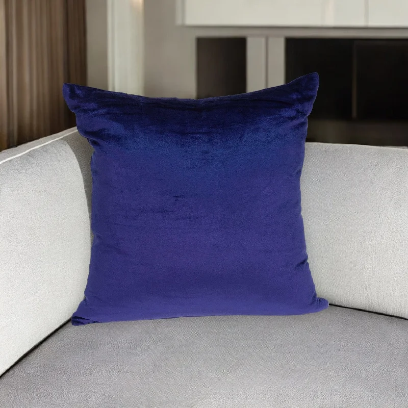Orthopedic Pillows for Back Pain ReliefSilk Pillows for Smooth Skin and Hair18" X 7" X 18" Transitional Royal Blue Solid Pillow Cover With Poly Insert Orthopedic Pillows for Back Pain ReliefSilk Pillows for Smooth Skin and Hair18" X 7" X 18" Transitional Royal Blue Solid Pillow Cover With Poly Insert