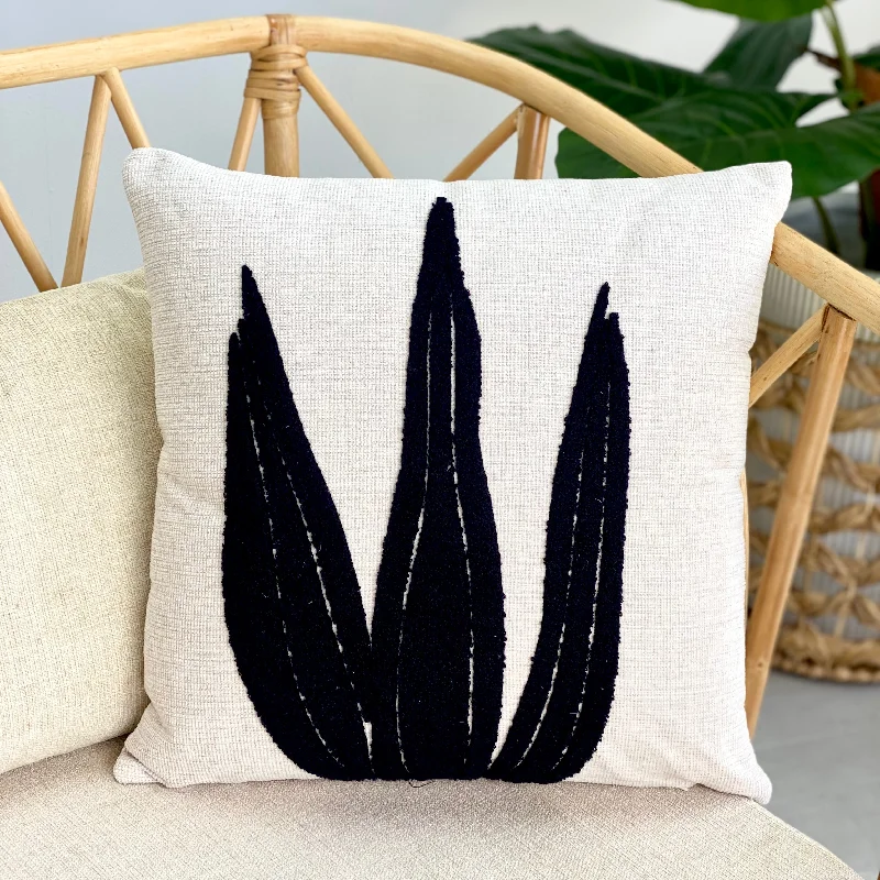 Velvet Pillows for a Touch of EleganceFeather Pillows for a Luxurious SleepEmbroidered Black Leaves Pillow Velvet Pillows for a Touch of EleganceFeather Pillows for a Luxurious SleepEmbroidered Black Leaves Pillow