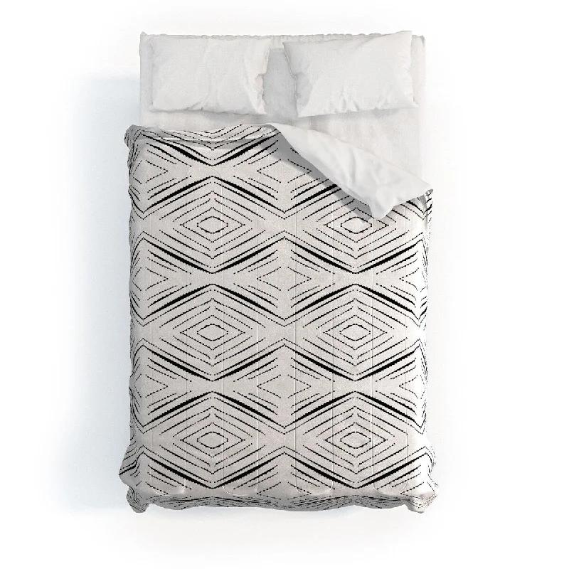 Bamboo - fiber - filled comforters with antibacterial and breathable qualitiesMirimo Modern Mudcloth White Made To Order Full Comforter Bamboo - fiber - filled comforters with antibacterial and breathable qualitiesMirimo Modern Mudcloth White Made To Order Full Comforter