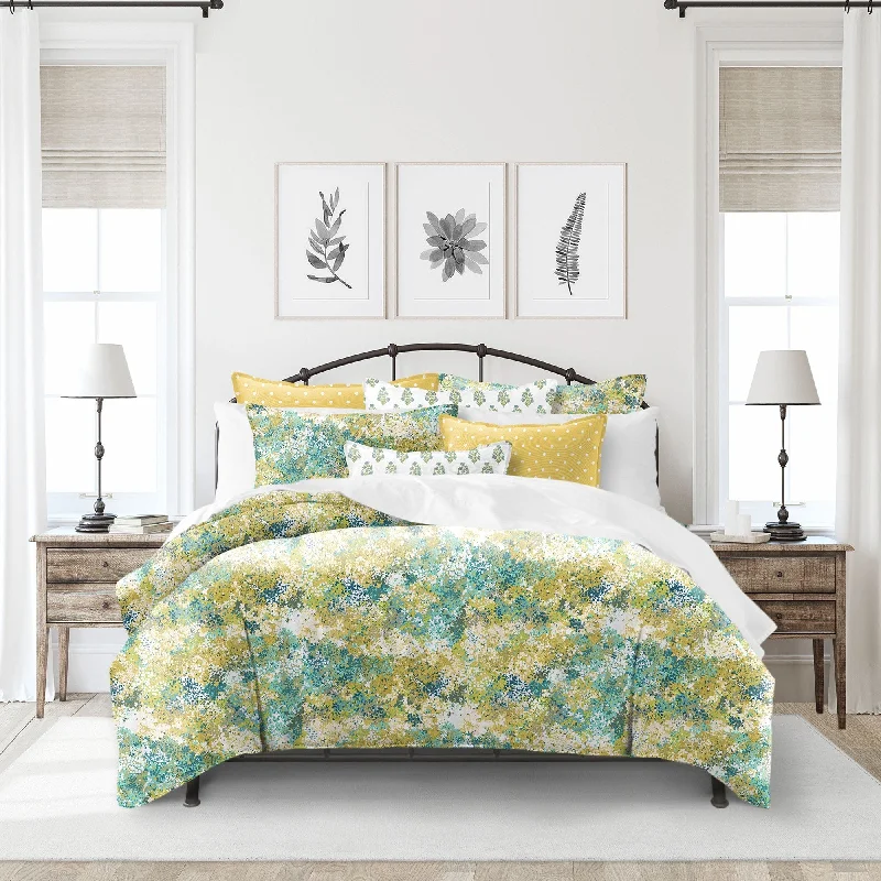 Silk - filled comforters for a luxurious and smooth touch6ix Tailors Fine Linens Lantana Blue Comforter Set Silk - filled comforters for a luxurious and smooth touch6ix Tailors Fine Linens Lantana Blue Comforter Set