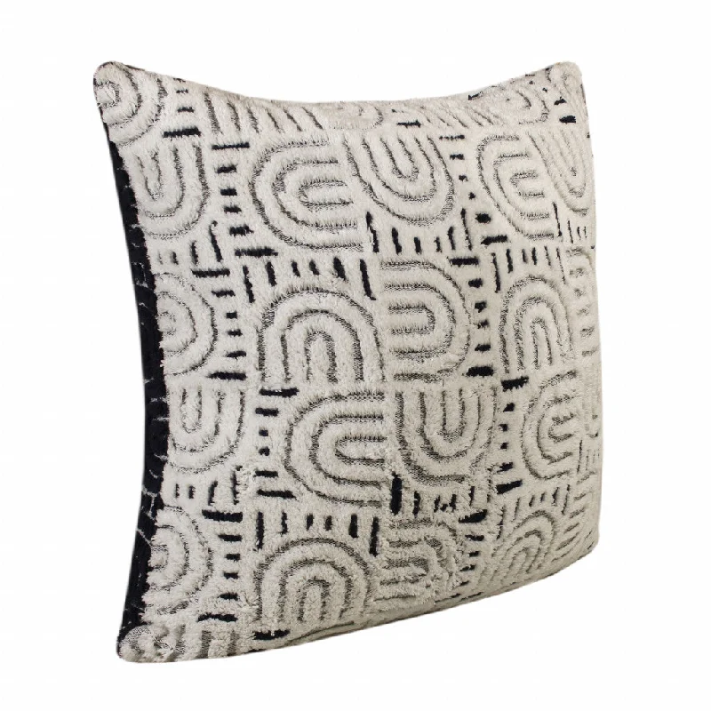 Cooling Pillows for Hot SleepersAdjustable Pillows for Customized Comfort30" X 30" White And Blue 100% Cotton Geometric Zippered Pillow Cooling Pillows for Hot SleepersAdjustable Pillows for Customized Comfort30" X 30" White And Blue 100% Cotton Geometric Zippered Pillow