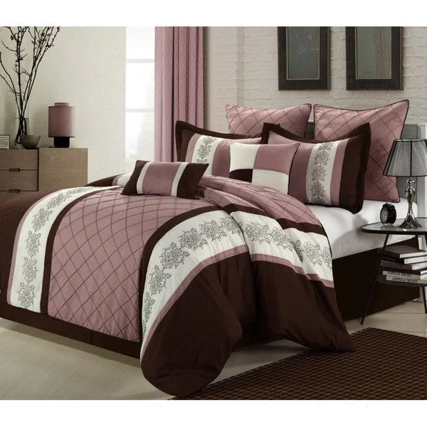 Full - size comforters suitable for full - sized beds in guest rooms or small bedroomsLivingston 8-piece Comforter Set Full - size comforters suitable for full - sized beds in guest rooms or small bedroomsLivingston 8-piece Comforter Set