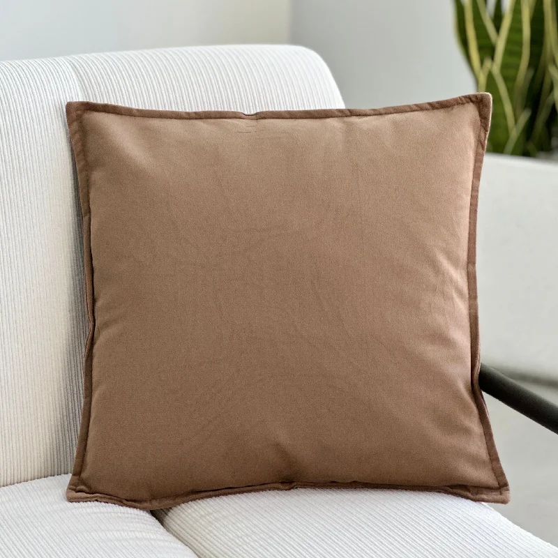 Decorative Pillows for Living Room MakeoverLumbar Support Pillows for Car SeatsSolid Brown Color Pillow Decorative Pillows for Living Room MakeoverLumbar Support Pillows for Car SeatsSolid Brown Color Pillow