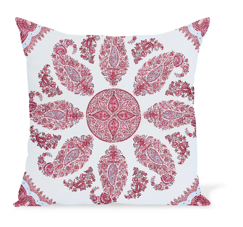 Orthopedic Pillows for Back Pain ReliefAdjustable Pillows for Customized ComfortPeter Dunham Textiles Outdoor Samarkand in Raspberry/Sky Pillow Orthopedic Pillows for Back Pain ReliefAdjustable Pillows for Customized ComfortPeter Dunham Textiles Outdoor Samarkand in Raspberry/Sky Pillow