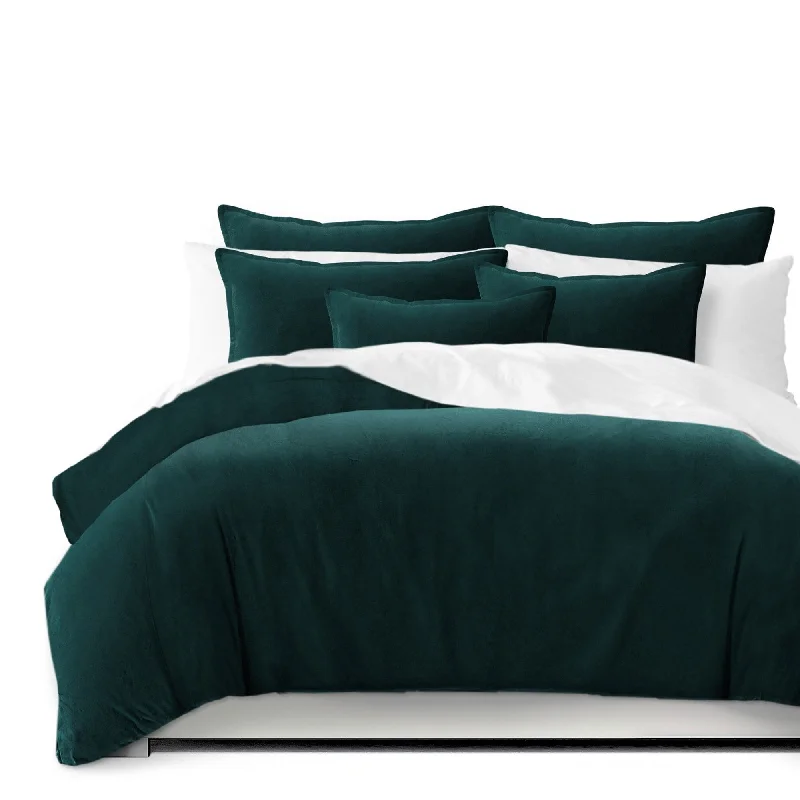 Bamboo - fiber - filled comforters with antibacterial and breathable qualitiesVanessa Teal Comforter and Pillow Sham(s) Set Bamboo - fiber - filled comforters with antibacterial and breathable qualitiesVanessa Teal Comforter and Pillow Sham(s) Set