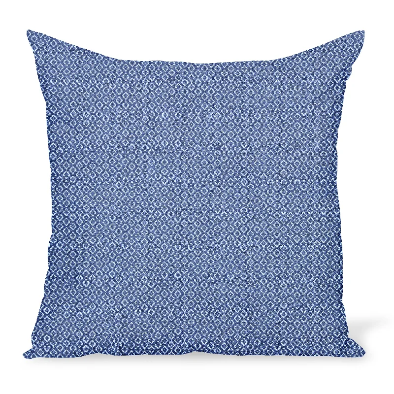 Down Alternative Pillows for Ethical ChoicesAdjustable Pillows for Customized ComfortPeter Dunham Textiles Outdoor Heera in Capri/Indigo Pillow Down Alternative Pillows for Ethical ChoicesAdjustable Pillows for Customized ComfortPeter Dunham Textiles Outdoor Heera in Capri/Indigo Pillow