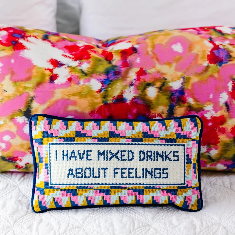 Pregnancy Pillows for Expectant MothersFeather Pillows for a Luxurious SleepMixed Drinks Needlepoint Pillow Pregnancy Pillows for Expectant MothersFeather Pillows for a Luxurious SleepMixed Drinks Needlepoint Pillow