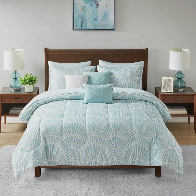 Microfiber - filled comforters that are lightweight and easy to care forBeautyrest Conway 10 Piece Comforter Set with Bed Sheets Microfiber - filled comforters that are lightweight and easy to care forBeautyrest Conway 10 Piece Comforter Set with Bed Sheets