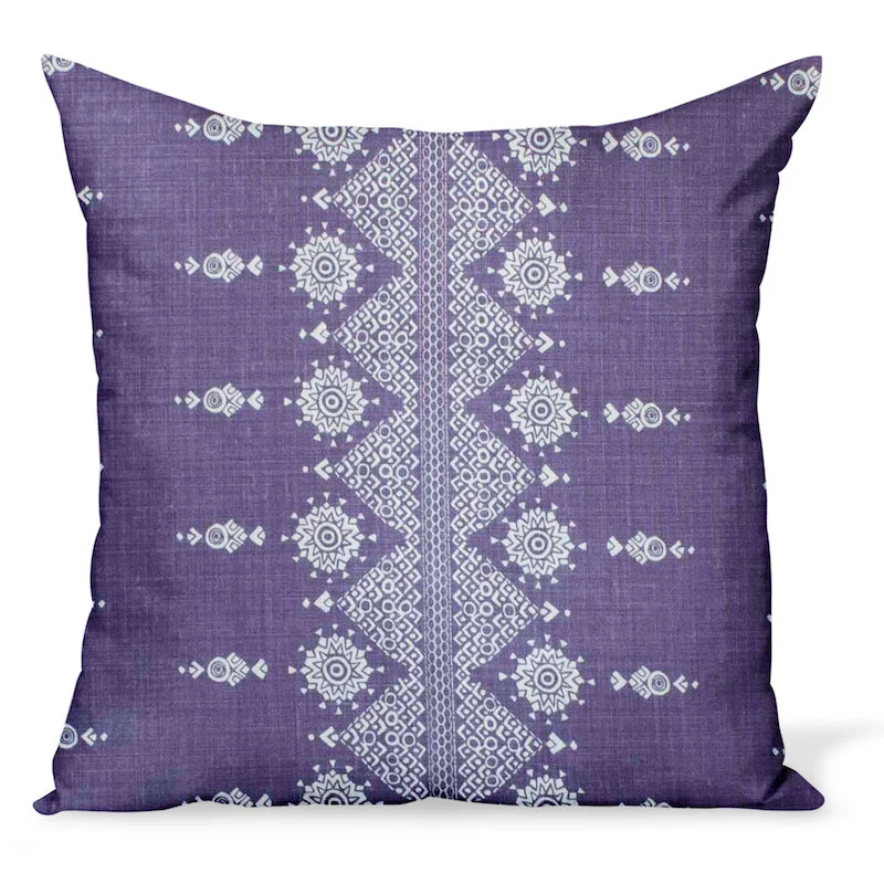 Travel Pillows for Long JourneysCotton Pillows for Natural ComfortPeter Dunham Textiles Carmania in Royal Purple Pillow Travel Pillows for Long JourneysCotton Pillows for Natural ComfortPeter Dunham Textiles Carmania in Royal Purple Pillow