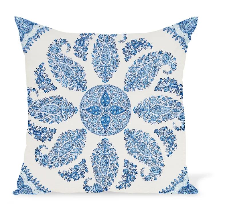 Silk Pillows for Smooth Skin and HairKids Pillows with Fun DesignsPeter Dunham Textiles Outdoor Samarkand in Indigo on White Pillow Silk Pillows for Smooth Skin and HairKids Pillows with Fun DesignsPeter Dunham Textiles Outdoor Samarkand in Indigo on White Pillow