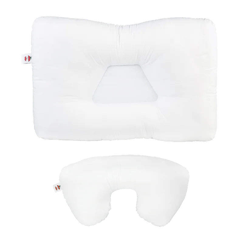Kids Pillows with Fun DesignsCotton Pillows for Natural ComfortTri-Core Cervical Support Pillow - Mid-size, Firm & Travel Core Combo