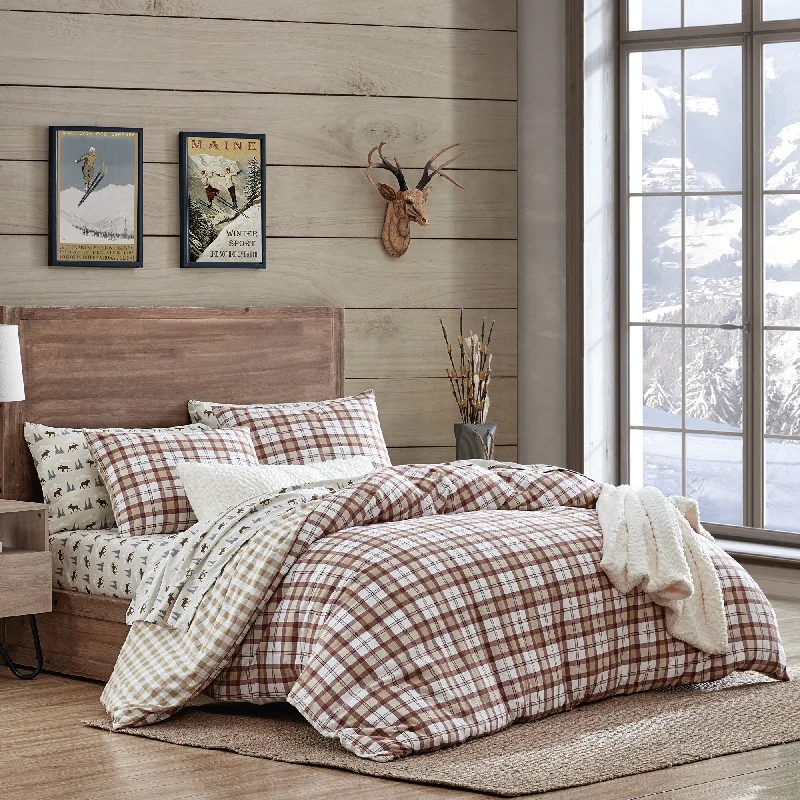 Goose down comforters known for their superior quality and insulationG.H. Bass & Co. Autumn Plaid Comforter Set Goose down comforters known for their superior quality and insulationG.H. Bass & Co. Autumn Plaid Comforter Set