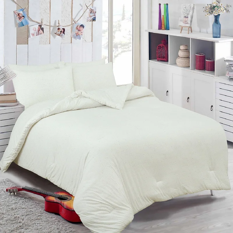 Microfiber - filled comforters that are lightweight and easy to care forConfetti Super Soft Cotton Rich Jersey Knit Comforter Set Microfiber - filled comforters that are lightweight and easy to care forConfetti Super Soft Cotton Rich Jersey Knit Comforter Set