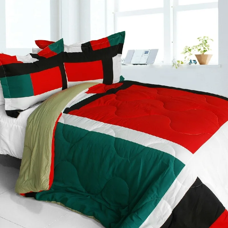 King - size comforters to fit large king - sized beds perfectlyClassic Match Quilted Patchwork Down Alternative Comforter Set King - size comforters to fit large king - sized beds perfectlyClassic Match Quilted Patchwork Down Alternative Comforter Set
