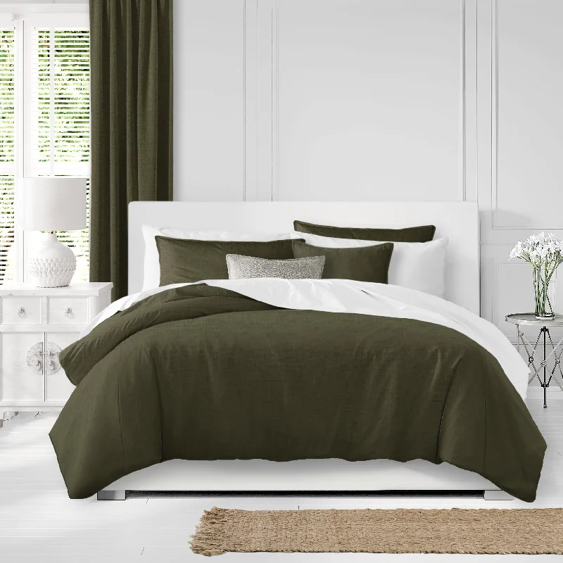 Wool - filled comforters with natural moisture - wicking and temperature - regulating featuresEclipse Green Tea Comforter & Pillow Sham Set. Wool - filled comforters with natural moisture - wicking and temperature - regulating featuresEclipse Green Tea Comforter & Pillow Sham Set.
