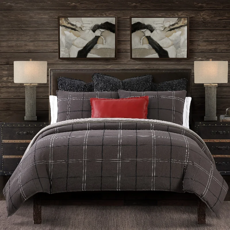 Queen - size comforters for standard queen - sized mattressesHiend Accents Heath Comforter Set, Super King, 3PC Queen - size comforters for standard queen - sized mattressesHiend Accents Heath Comforter Set, Super King, 3PC
