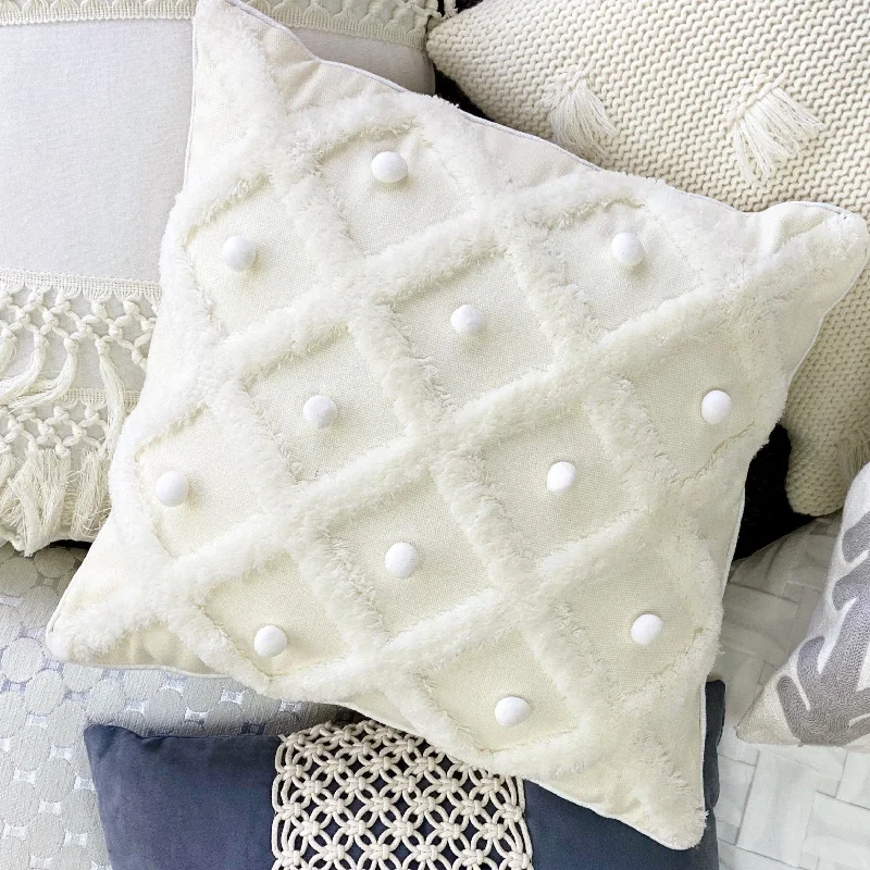 Memory Foam Pillows for Neck SupportAdjustable Pillows for Customized ComfortCozy Multi Pom Pom Pillow Memory Foam Pillows for Neck SupportAdjustable Pillows for Customized ComfortCozy Multi Pom Pom Pillow