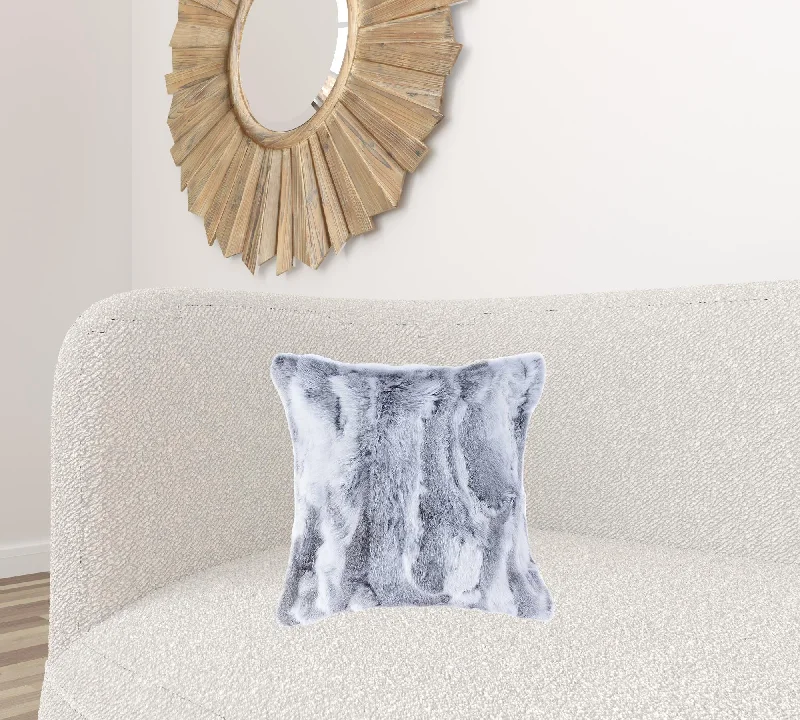 Travel Pillows for Long JourneysHypoallergenic Pillows for Allergy Sufferers5" X 18" X 18" 100% Natural Rabbit Fur Grey Pillow Travel Pillows for Long JourneysHypoallergenic Pillows for Allergy Sufferers5" X 18" X 18" 100% Natural Rabbit Fur Grey Pillow