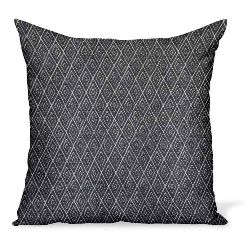 Travel Pillows for Long JourneysCotton Pillows for Natural ComfortPeter Dunham Textiles Atlas in Charcoal Pillow Travel Pillows for Long JourneysCotton Pillows for Natural ComfortPeter Dunham Textiles Atlas in Charcoal Pillow