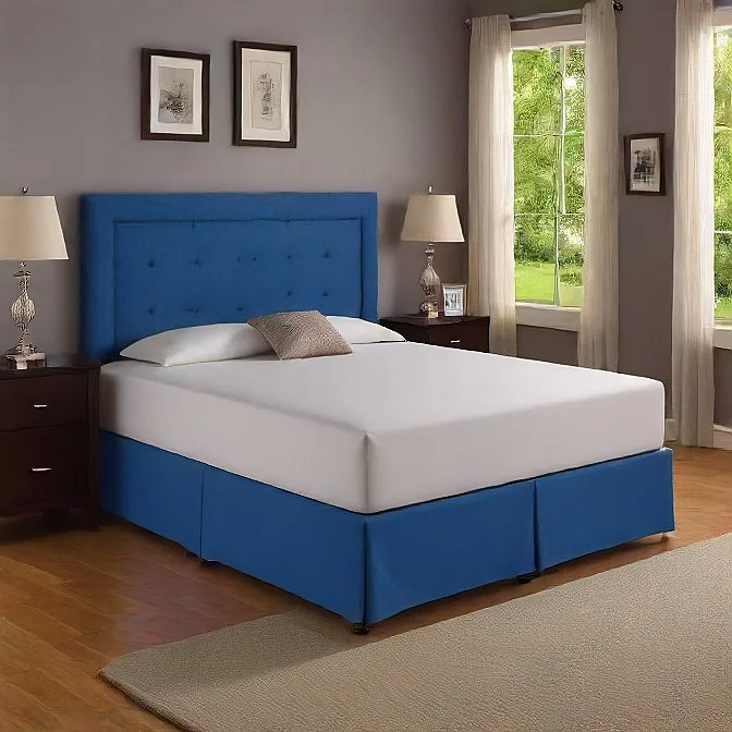 California king bed skirts for a larger bed24" Inches Drop Bed Skirt Royal Blue Egyptian Cotton 1000TC California king bed skirts for a larger bed24" Inches Drop Bed Skirt Royal Blue Egyptian Cotton 1000TC
