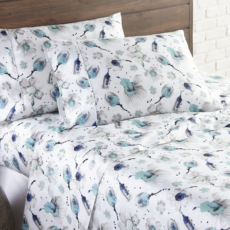 Moisture - Wicking Cotton Sheets for a Dry and Comfortable SleepGrand Symphony Extra Deep Pocket Sheet Set Moisture - Wicking Cotton Sheets for a Dry and Comfortable SleepGrand Symphony Extra Deep Pocket Sheet Set