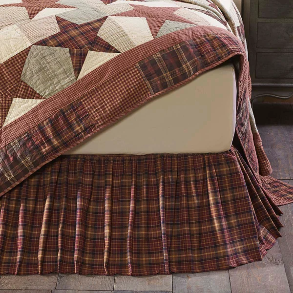 Bed skirts with a high - thread count for a quality feelAbilene Star Bed Skirt (Choose Size) Bed skirts with a high - thread count for a quality feelAbilene Star Bed Skirt (Choose Size)