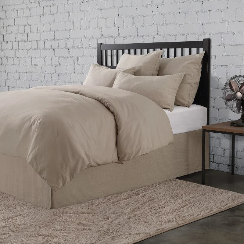Full - size bed skirts with a gathered fabricNestwell Linen Blend 15 Inch Bed Skirt