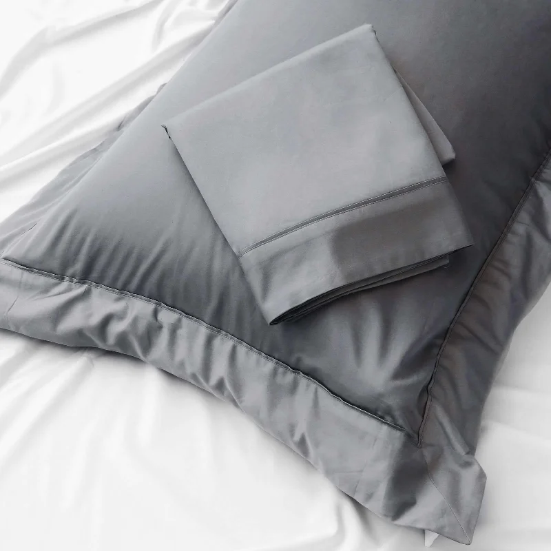 Dry - clean - only duvet covers with high - end materials and delicate designsDelano Organic Luxury Shams