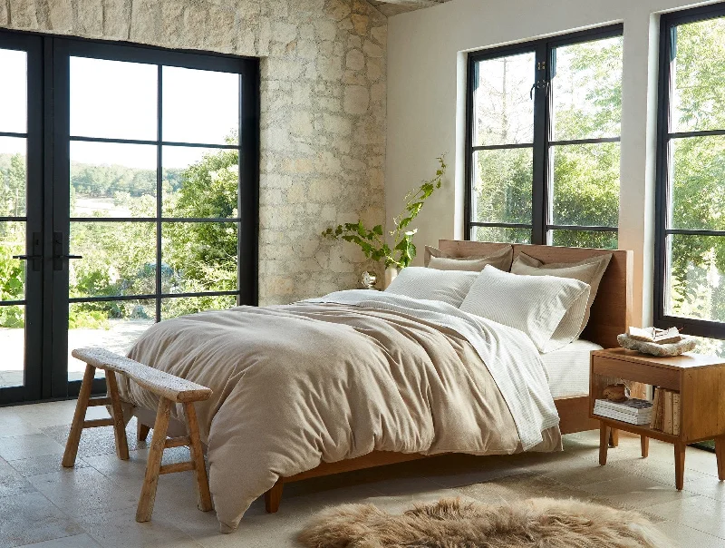 Egyptian cotton duvet covers for a luxurious and soft feelCloud Brushed™ Organic Flannel Duvet Set Egyptian cotton duvet covers for a luxurious and soft feelCloud Brushed™ Organic Flannel Duvet Set