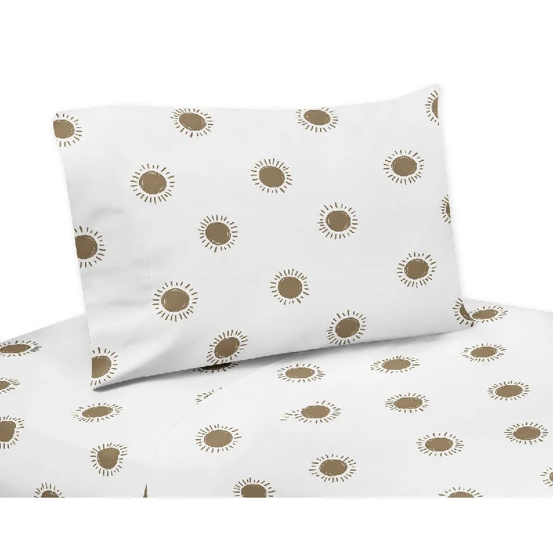 Rayon - Cotton Sheets for a Breathable and Soft BlendSweet Jojo Designs White Brown Boho Sun Boy Girl Gender Neutral 3p Twin Sheet Set Bohemian Celestial Sky Desert Sunshine Nature Rayon - Cotton Sheets for a Breathable and Soft BlendSweet Jojo Designs White Brown Boho Sun Boy Girl Gender Neutral 3p Twin Sheet Set Bohemian Celestial Sky Desert Sunshine Nature