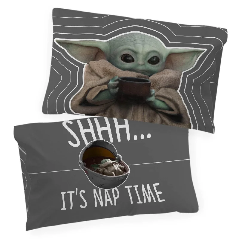 Linen - Cotton Blend Sheets for a Natural and Versatile OptionThe Mandalorian Coffee 2 Pack Pillowcase Linen - Cotton Blend Sheets for a Natural and Versatile OptionThe Mandalorian Coffee 2 Pack Pillowcase
