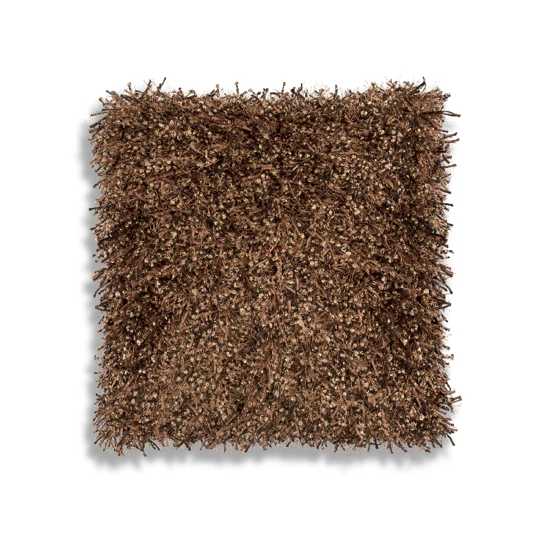 Down Alternative Pillows for Ethical ChoicesKailar Brown Woven Pillow