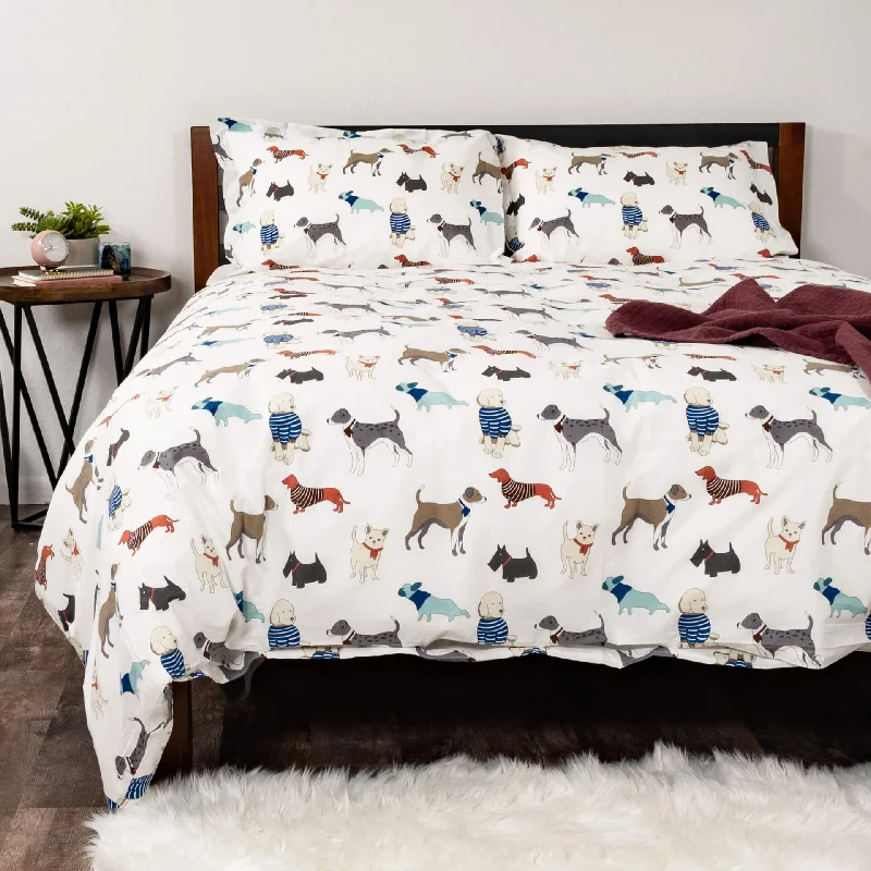 Oversized duvet covers that drape beautifully over the sides of the bed for a luxurious lookUnleashed 200 Thread Count Percale Duvet Cover Set Oversized duvet covers that drape beautifully over the sides of the bed for a luxurious lookUnleashed 200 Thread Count Percale Duvet Cover Set